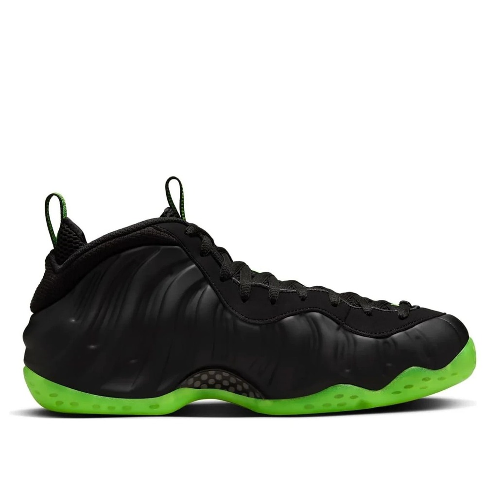 Mens Size 9.5 -Nike Little Posite One Black Volt Basketball Sneakers HF2902-001